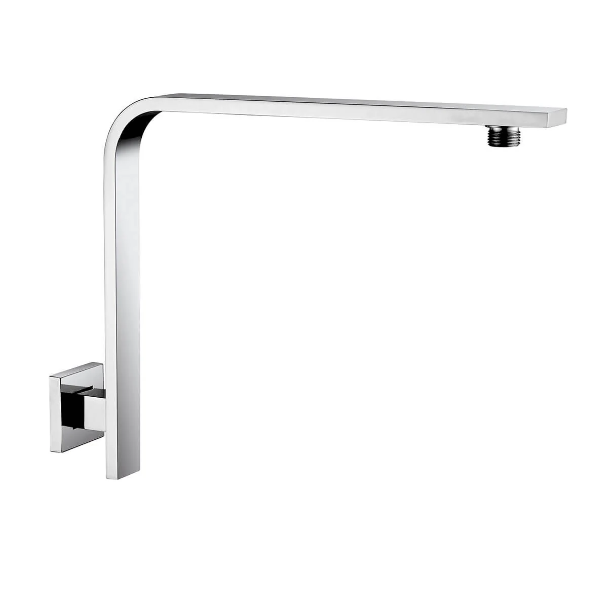 Iris Square Gooseneck Shower Arm 285mm - Image 3