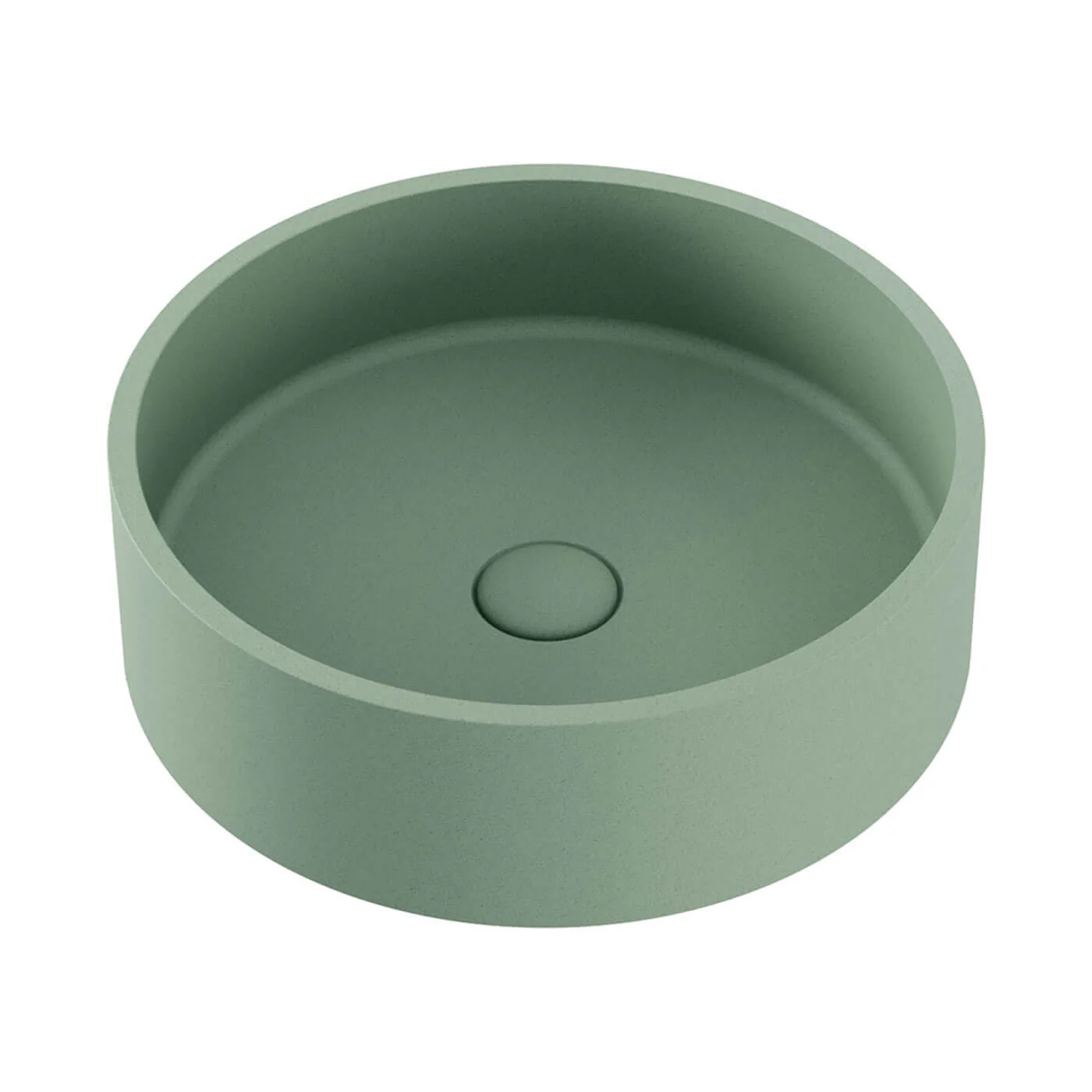 Jada Round Concrete Above Counter Basin 390mm - Image 3