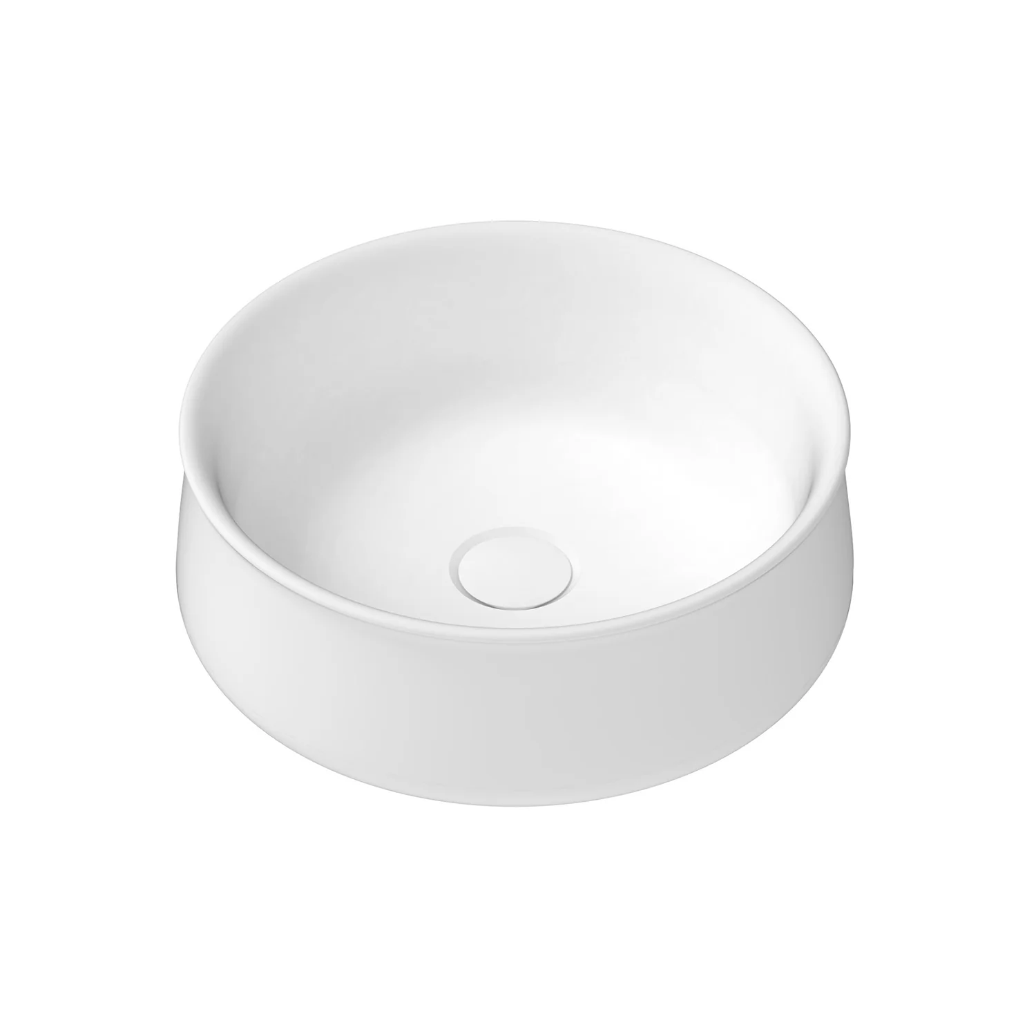 Jennifer Classic Round Ceramic Basin 360mm - Image 2