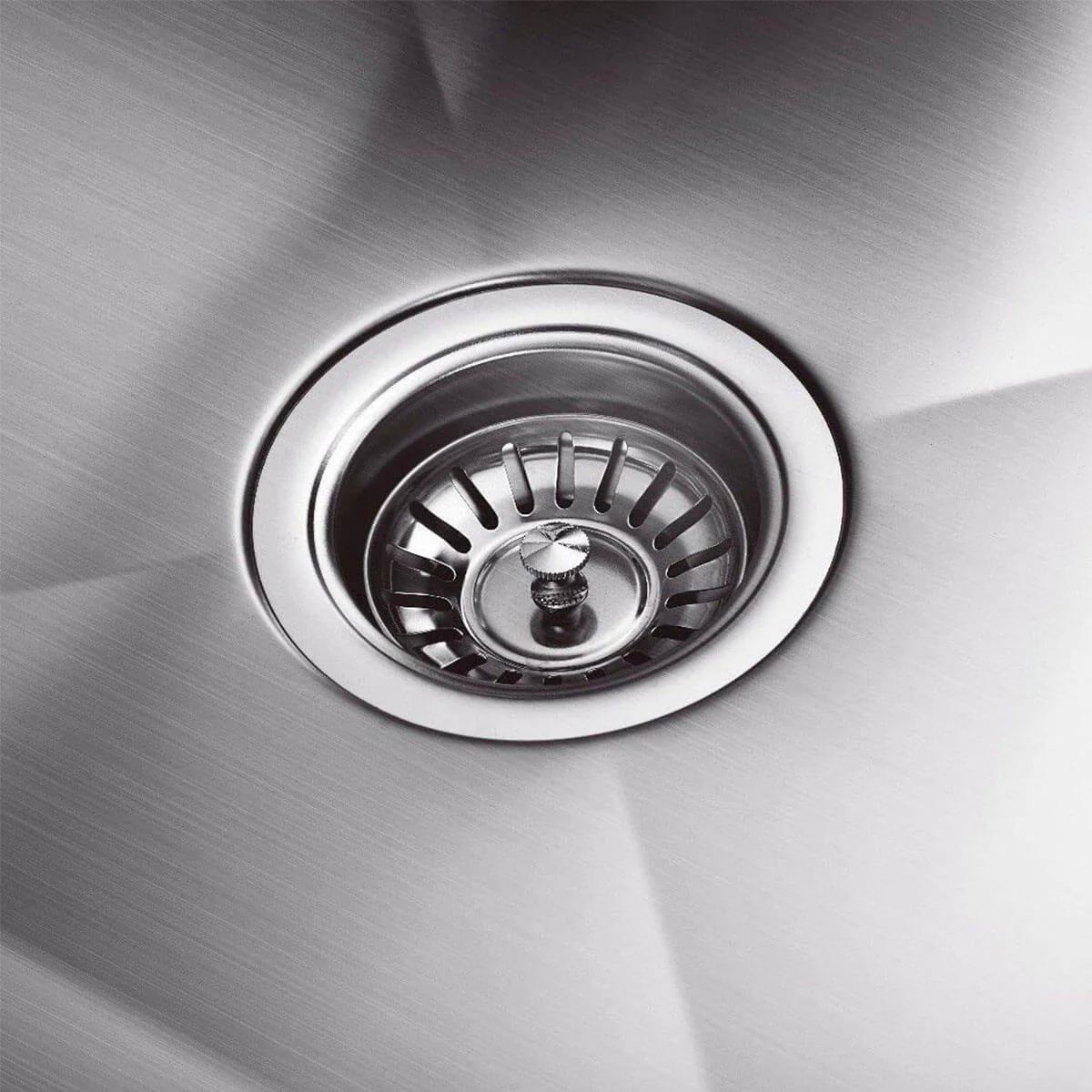 Juno Handmade Single Stainless Steel Sink 440x450x200mm - Image 3