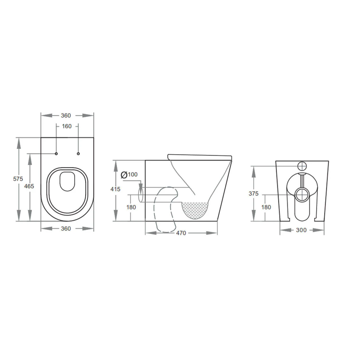 Juno In Wall Rimless Toilet R&T Cistern Package - Image 7