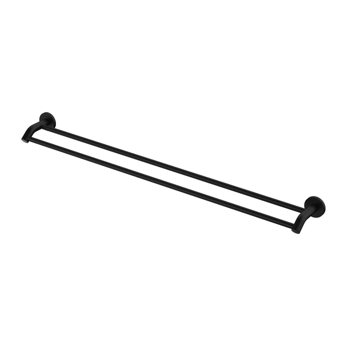 Kaya Double Round Towel Rail 900mm - Image 3