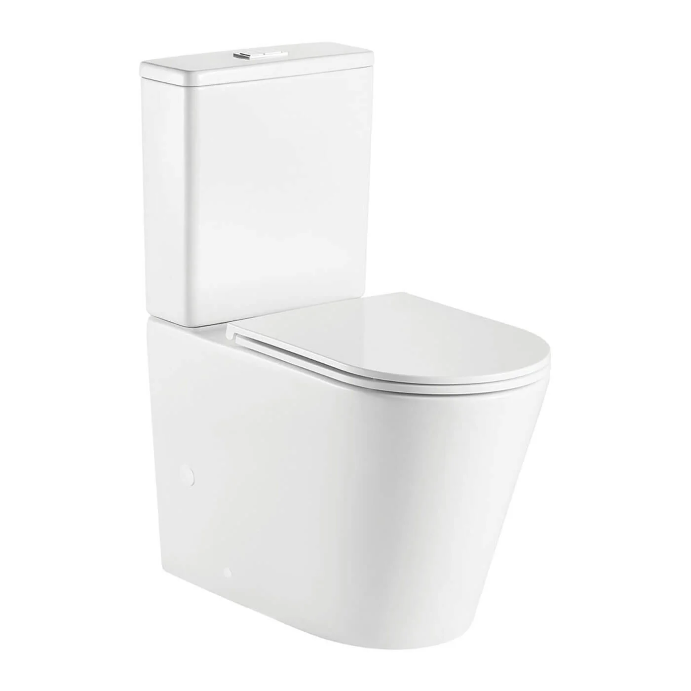 Kaya Extra Height Rimless Tornado Flush Toilet - Image 2