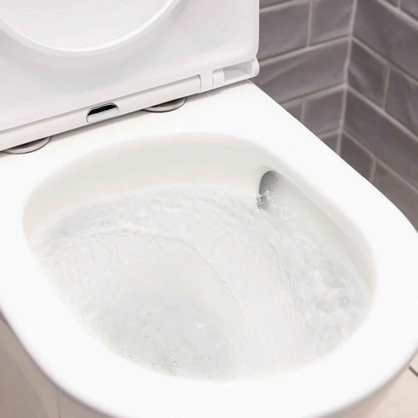 Kaya Extra Height Rimless Tornado Flush Toilet - Image 4