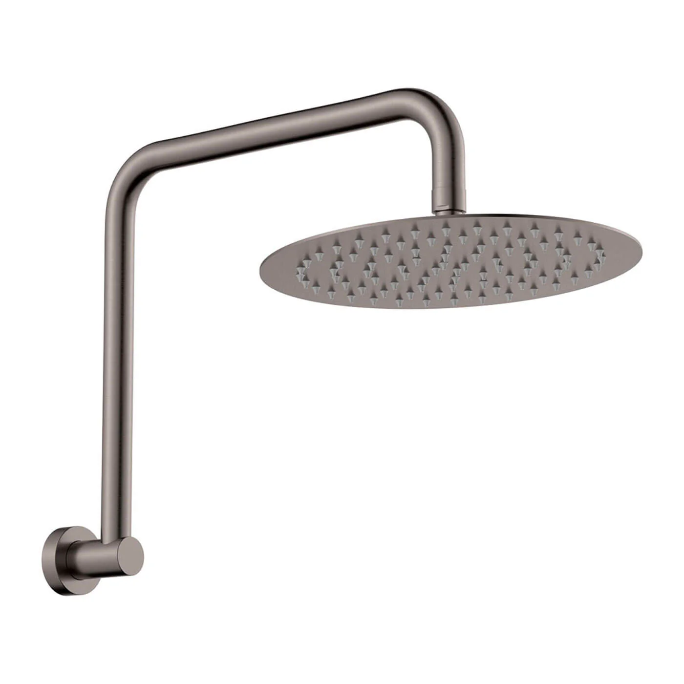 Kaya Gooseneck Shower Arm with Head Set 250mm - Image 4