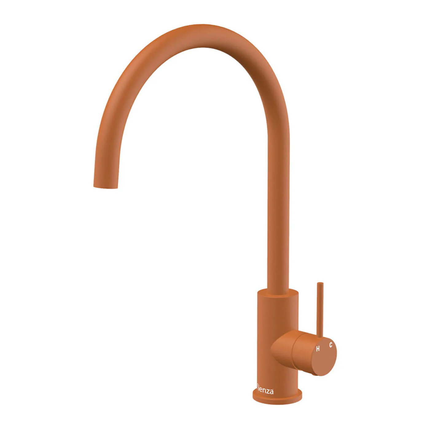 Kaya Pin Handle Gooseneck Sink Mixer - Image 6