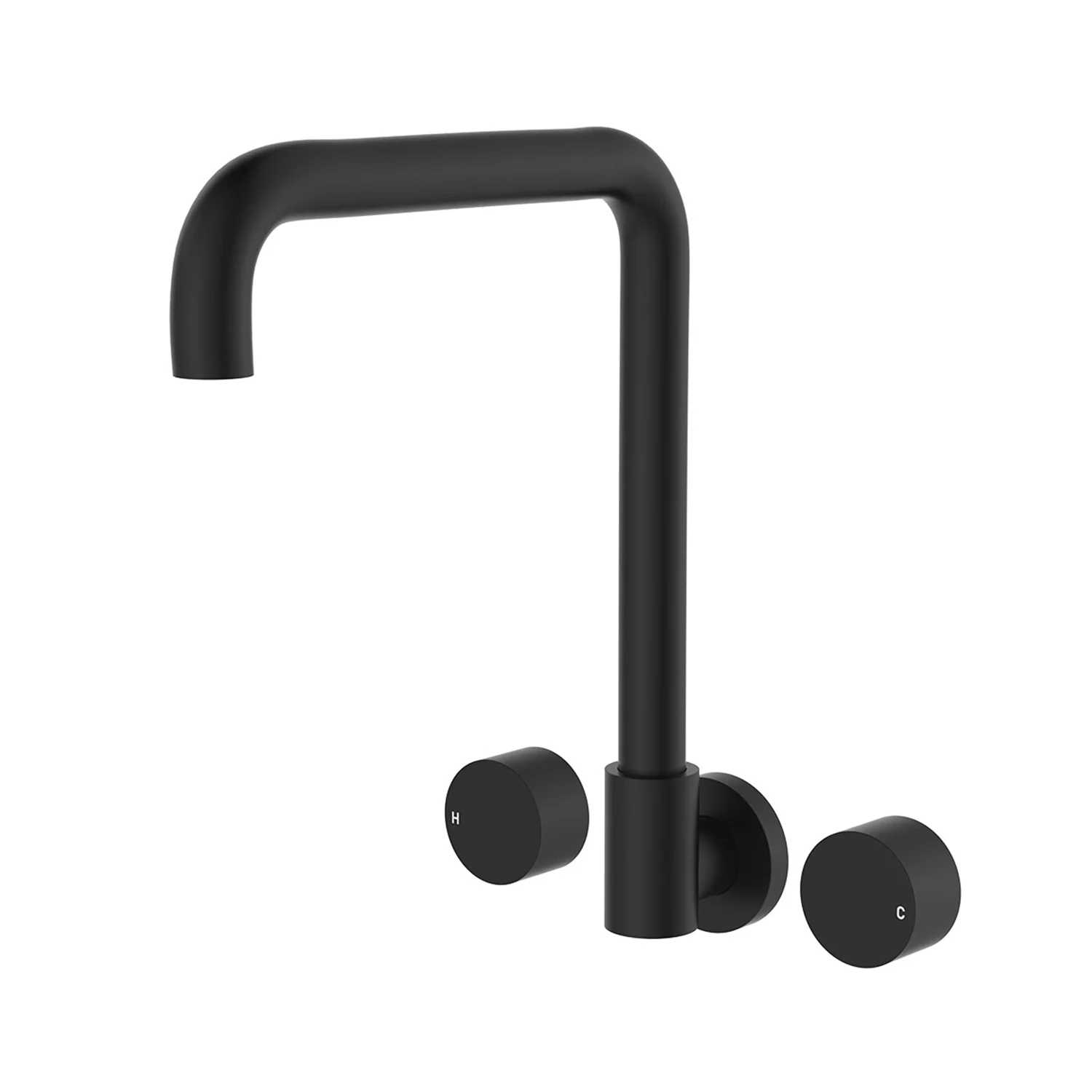 Kaya Squareline Wall Assembly Tap Set - Image 2