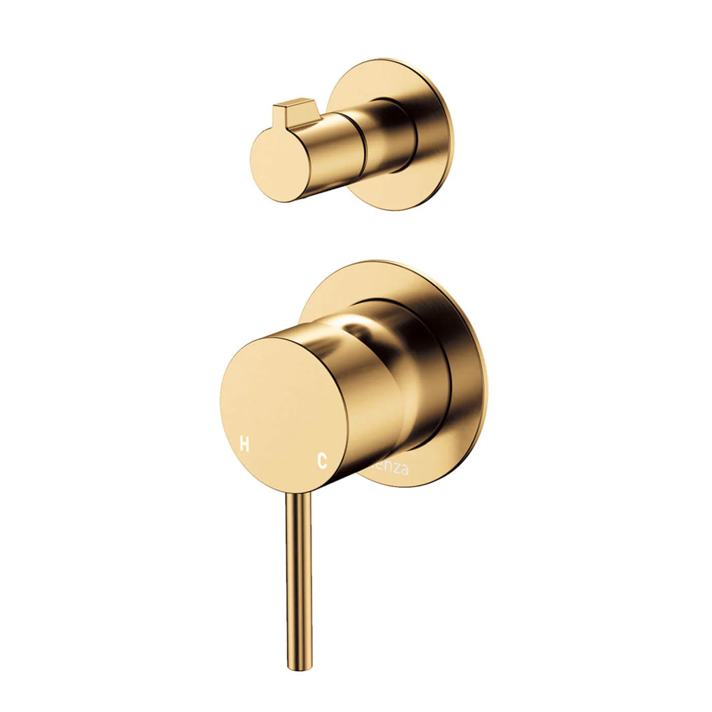 Kaya Pin Handle Diverter Shower Wall Mixer - Image 6