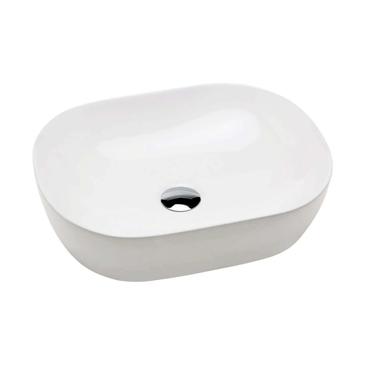 Koko Curved Above Counter Basin 465x375mm - Image 2