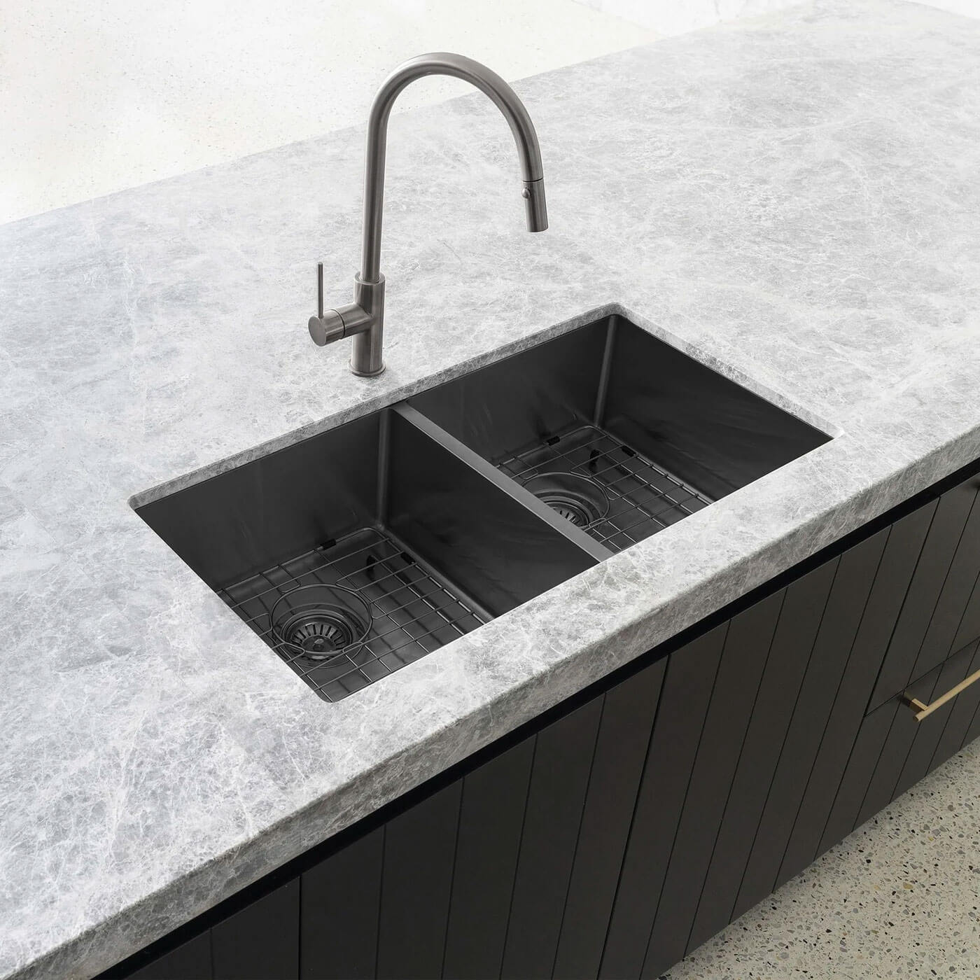Lavello Single Stainless Steel Sink Protector 333x393mm - Image 4