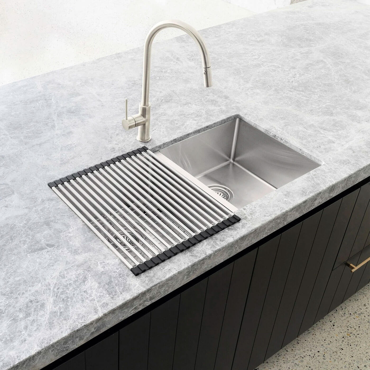 Lavello Stainless Steel Draining Roller Mat - Image 4