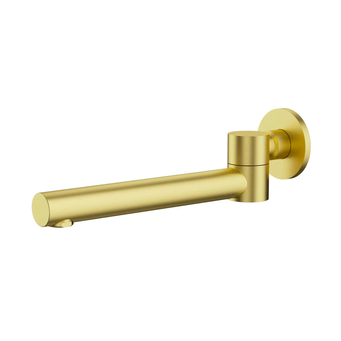 Leah Round Swivel Bath Spout 242mm - Image 2