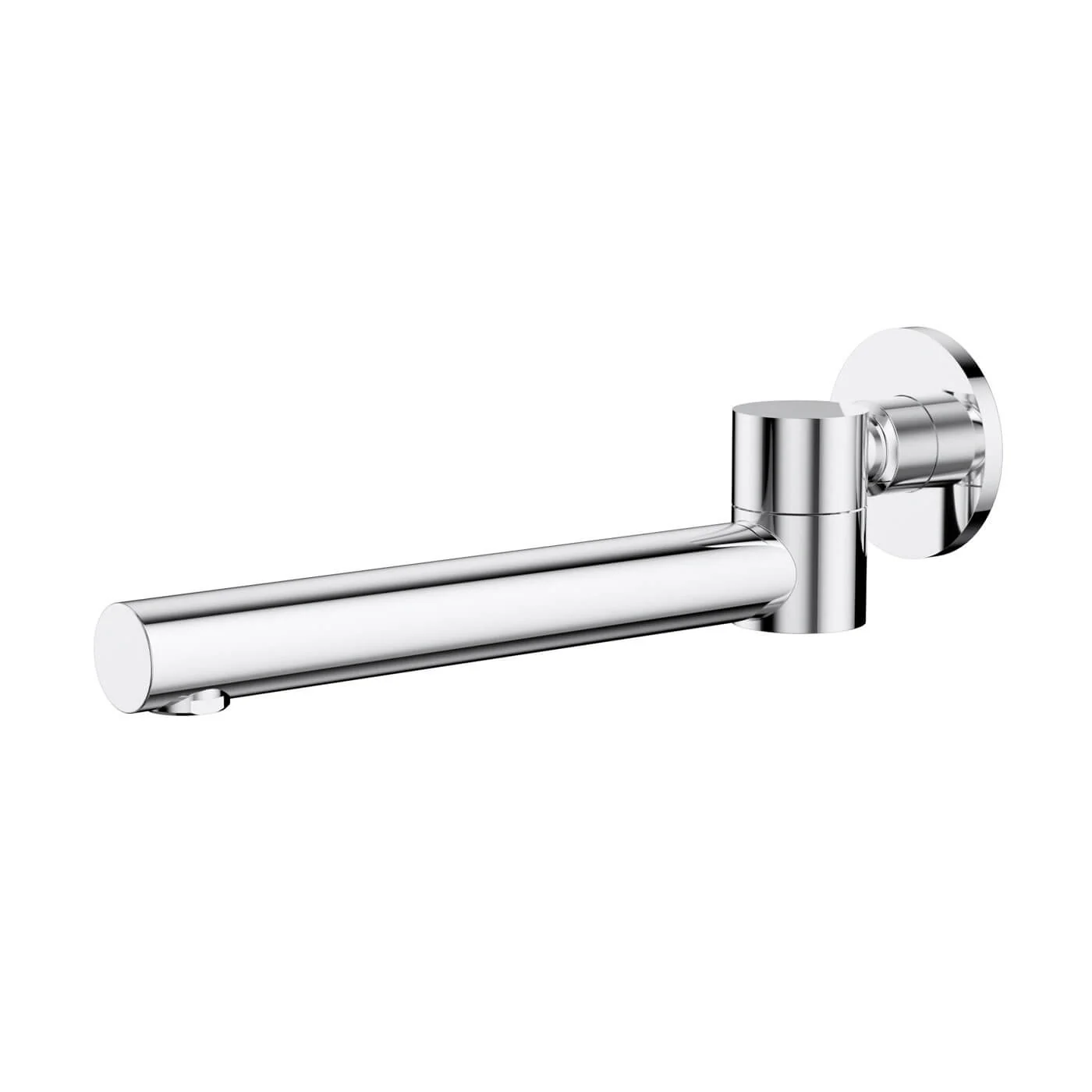 Leah Round Swivel Bath Spout 242mm - Image 3
