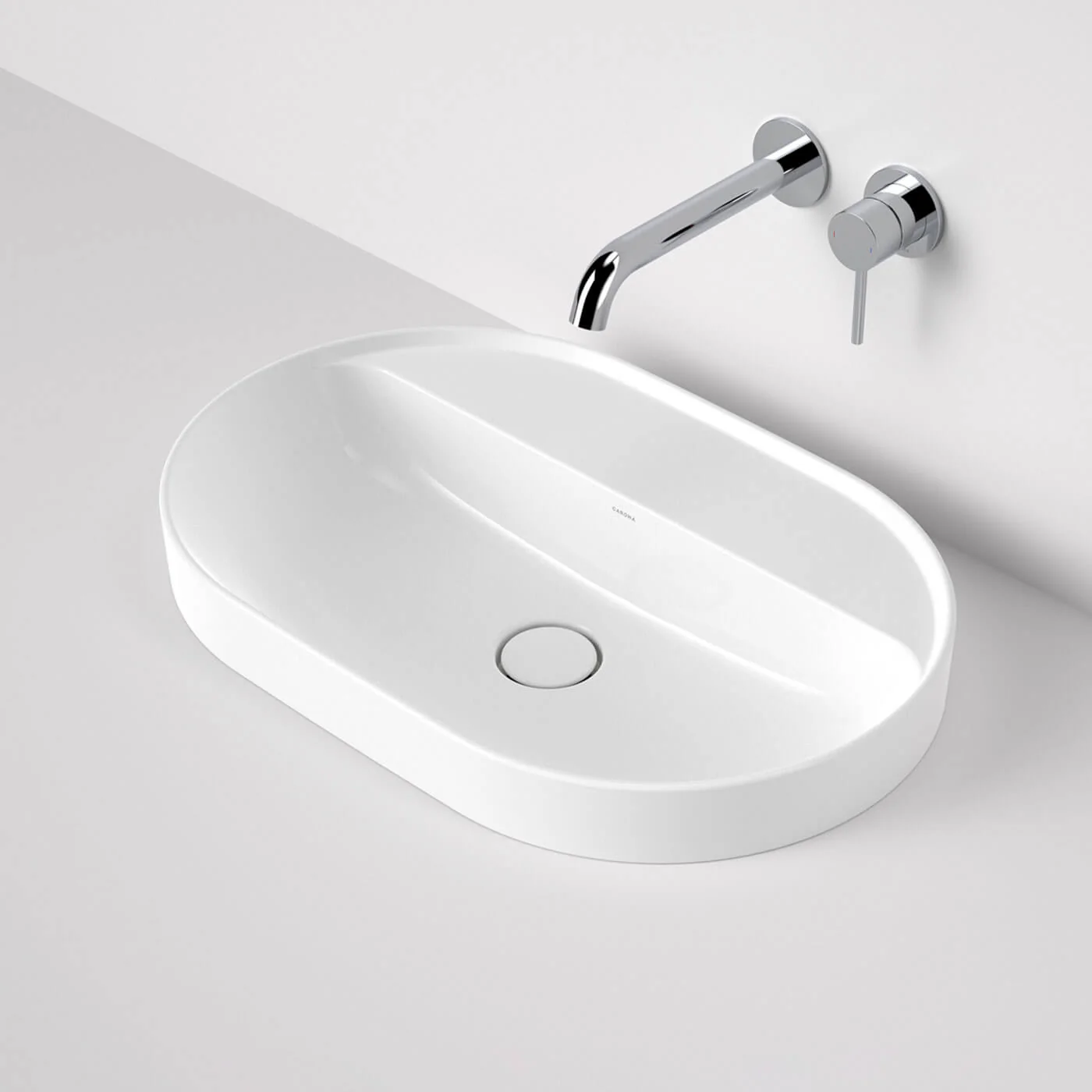 Liano II Oval Inset Basin 600x400mm - Image 2