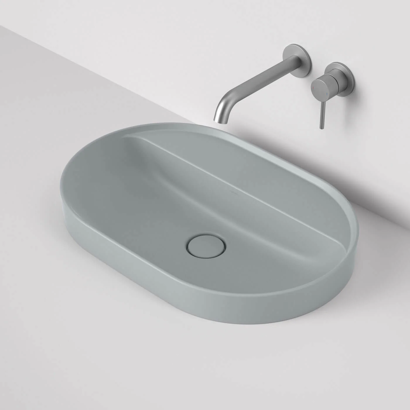 Liano II Oval Inset Basin 600x400mm - Image 4