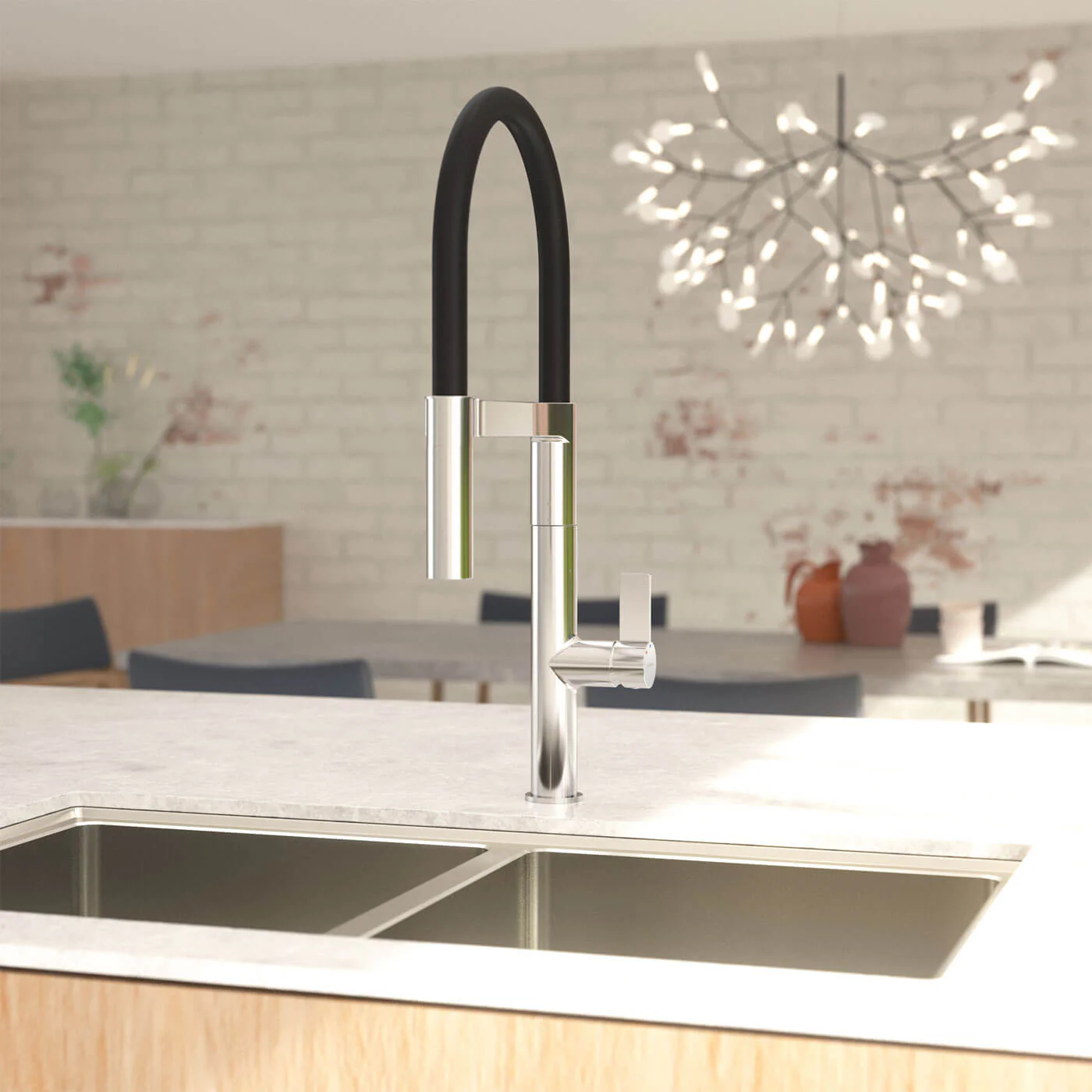 Liano II Pull Down Sink Mixer - Image 6