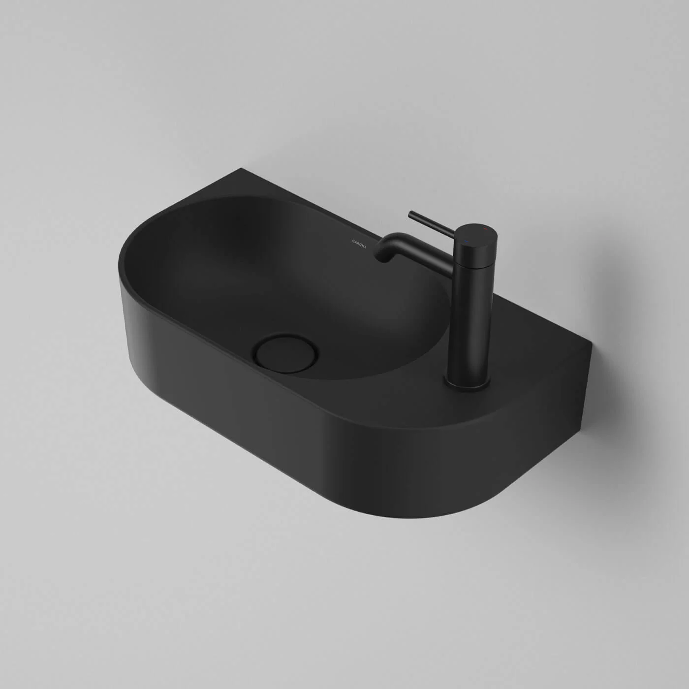 Liano II Wall Hung Basin 530x280mm - Image 3