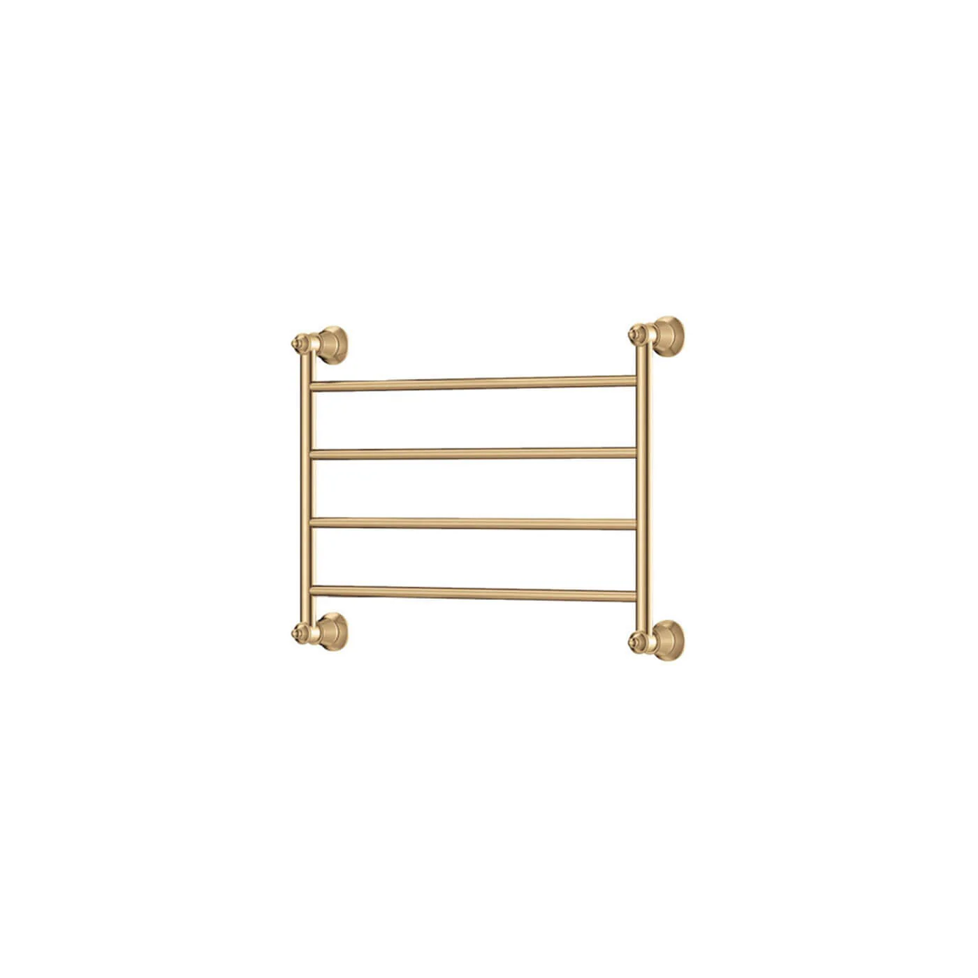 Lillian 4 Bar Heated Towel Rack 600x450mm - Image 4