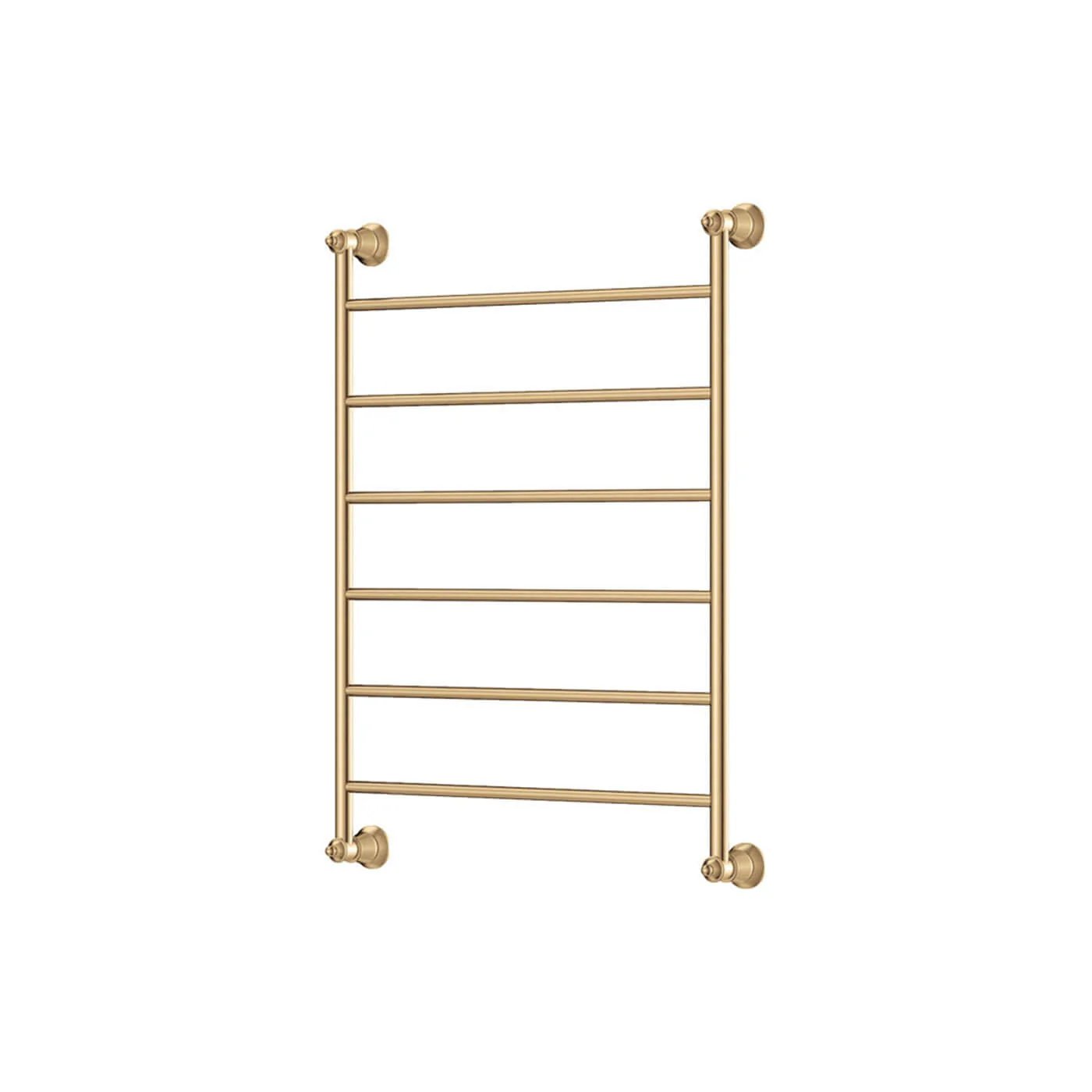 Lillian 6 Bar Heated Towel Rack 600x800mm - Image 4