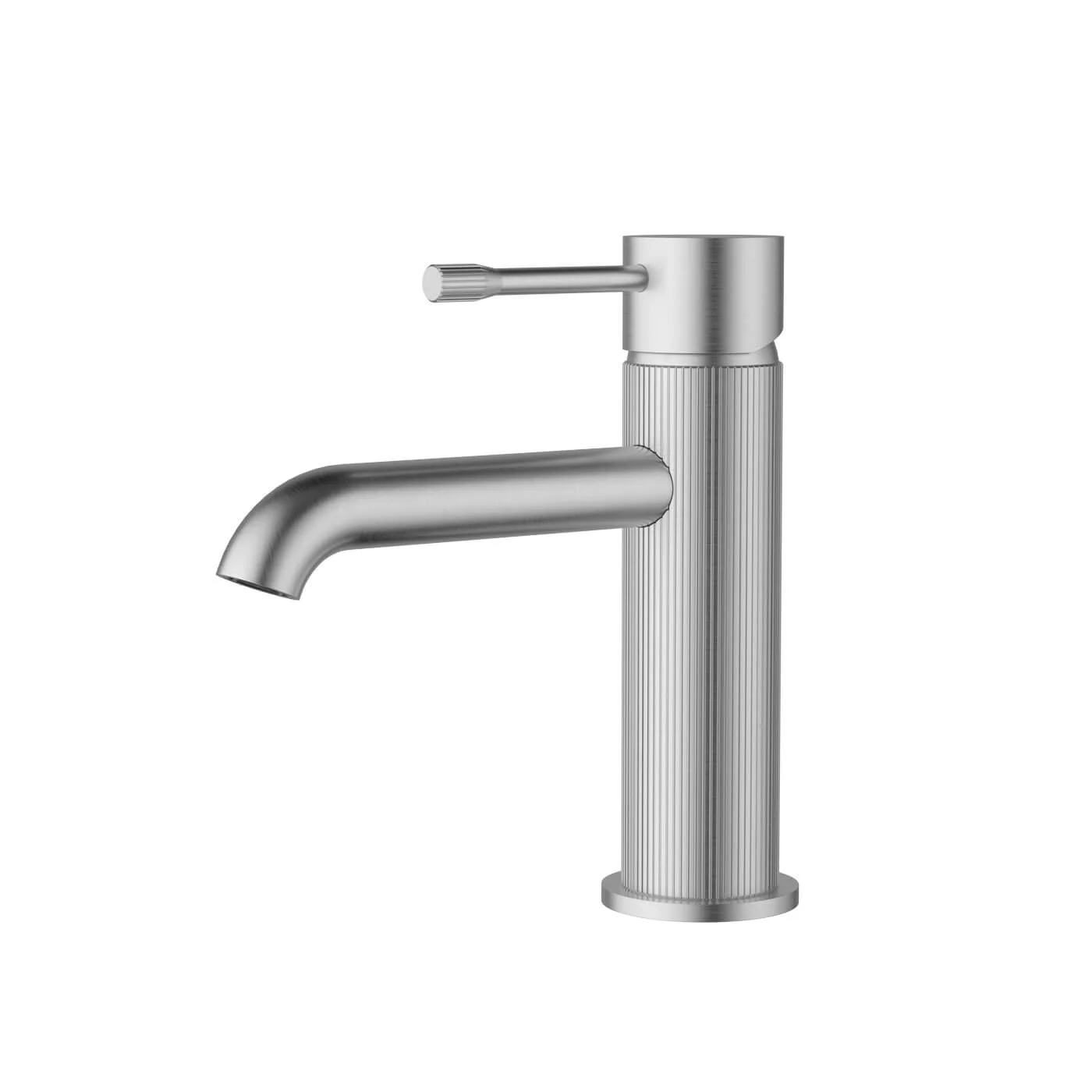 Linie Fluted Short Basin Mixer - Image 2