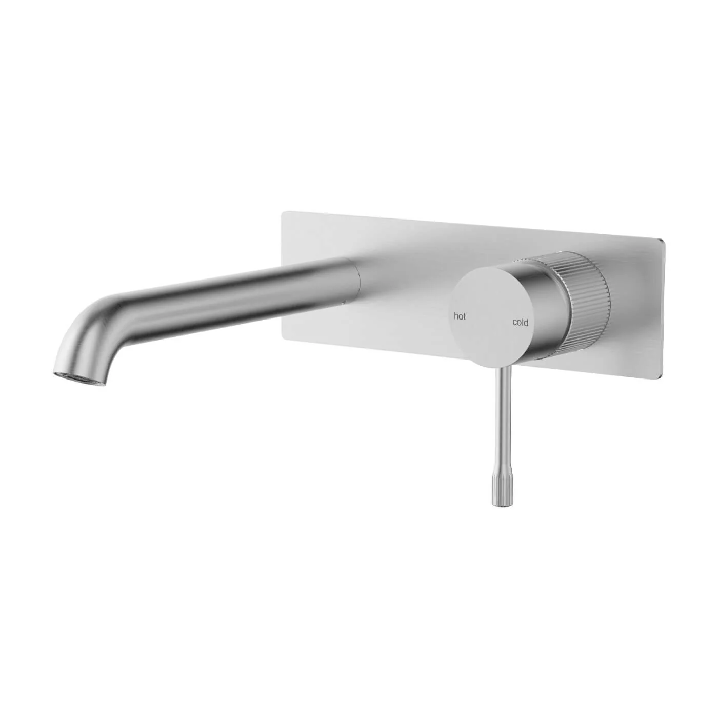 Linie Fluted Wall Mixer Set - Image 4