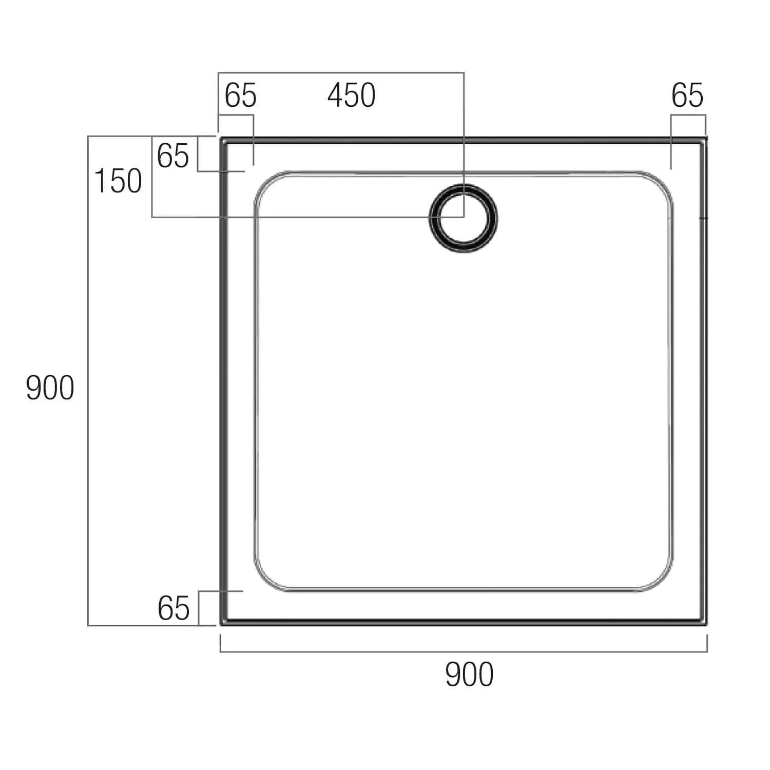 Louve SMC Shower Base - Image 4