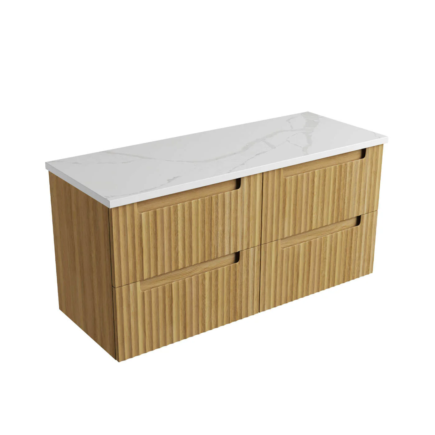 Lovina Fluted Wall Hung Vanity - Image 5