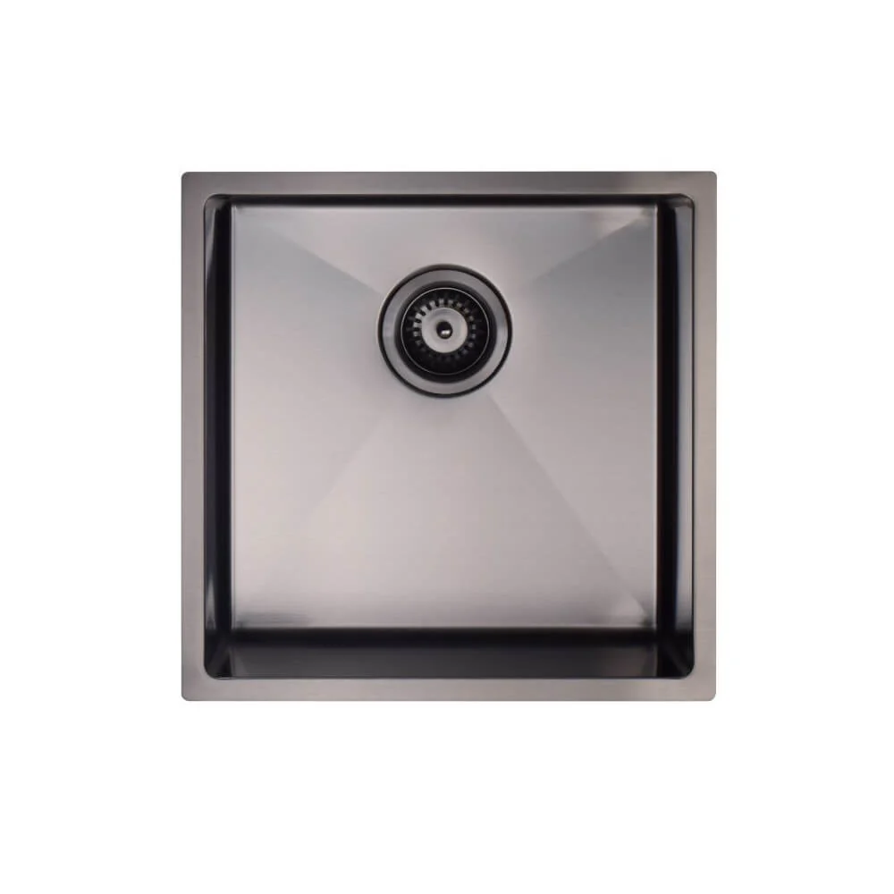 Luna Single Bowl Stainless Steel Sink 440x440x200 - Image 3