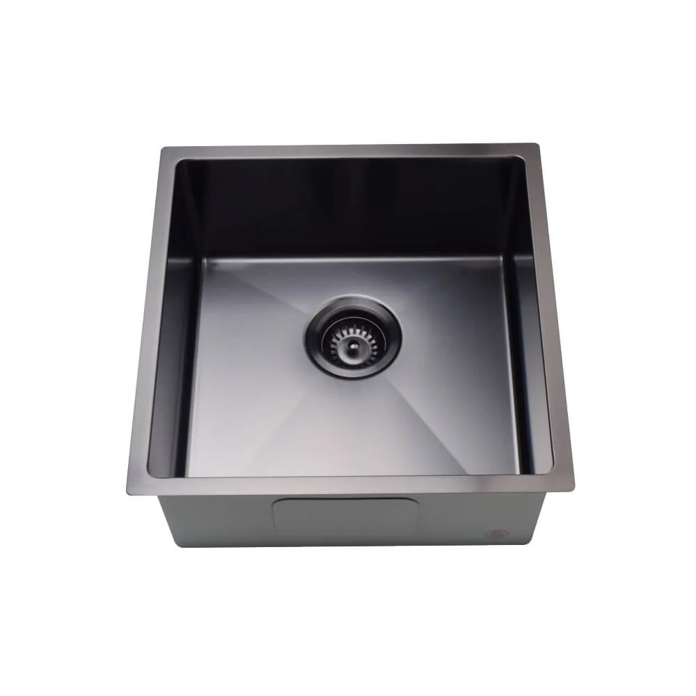 Luna Single Bowl Stainless Steel Sink 440x440x200 - Image 4