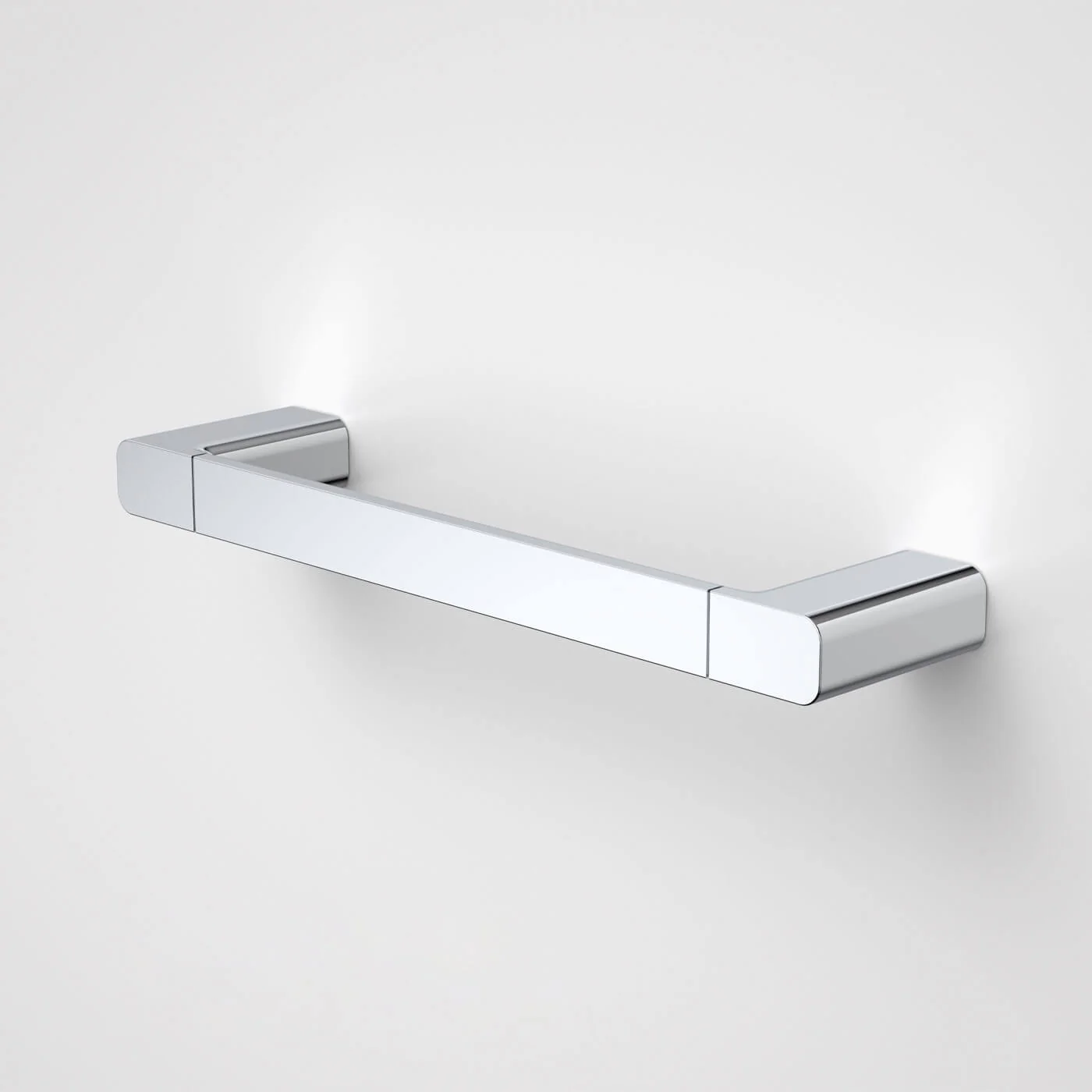 Luna Square Hand Towel Rail 300mm - Image 3