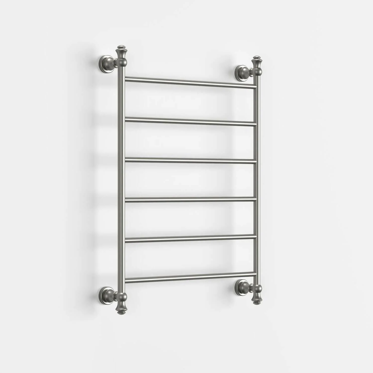 Medoc 6 Bar Heated Towel Rack 600x800mm - Image 3
