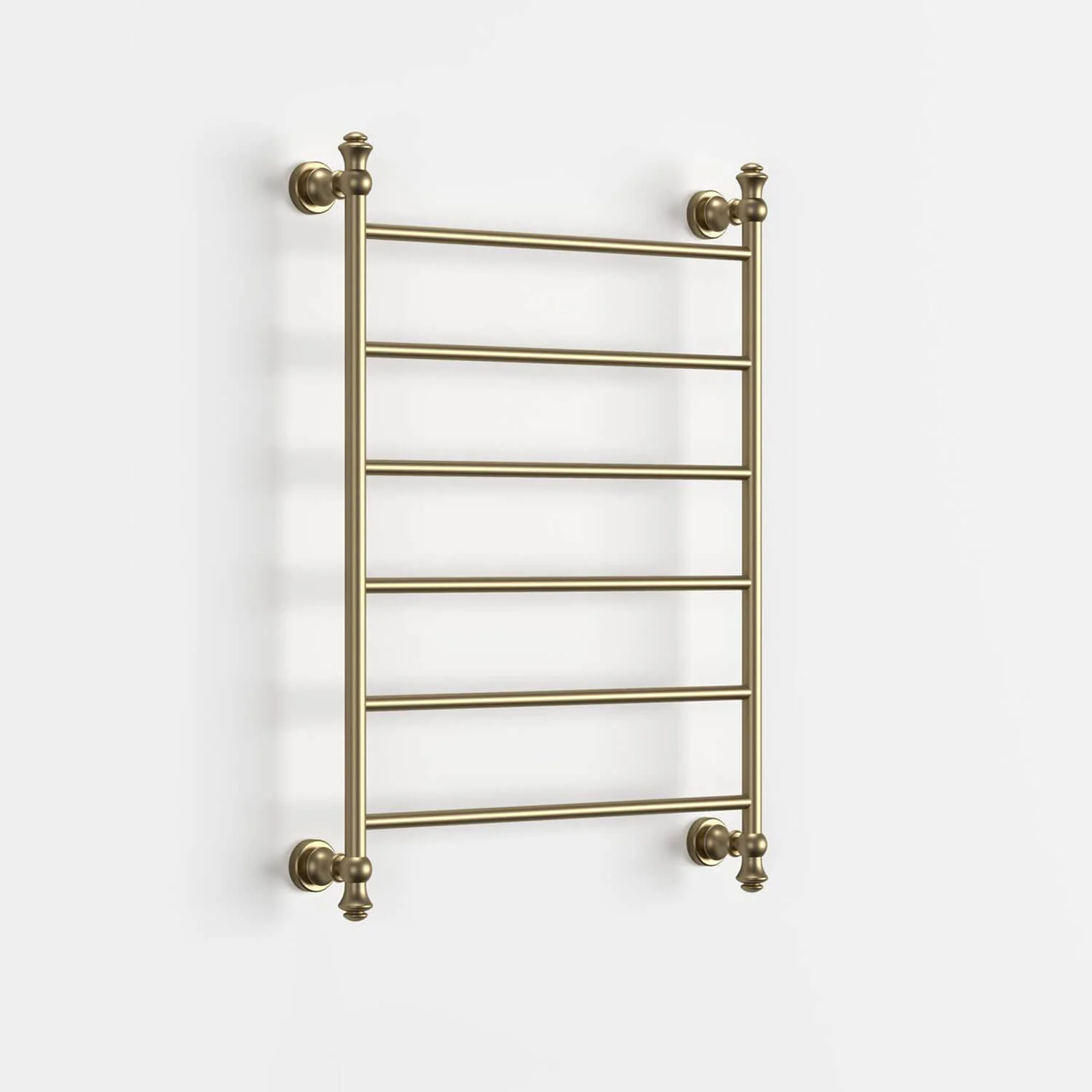 Medoc 6 Bar Heated Towel Rack 600x800mm - Image 4