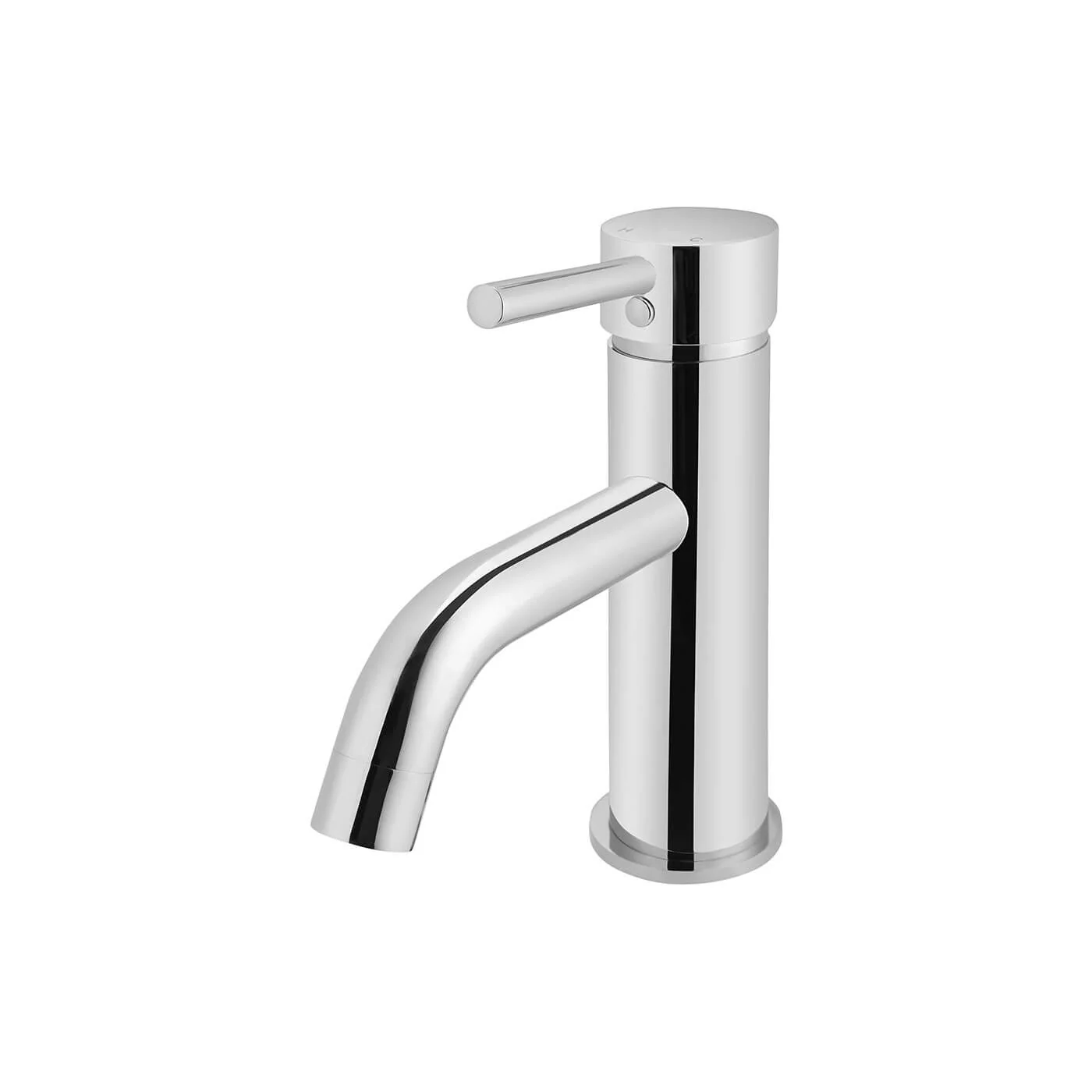 Meir Curved Short Basin Mixer - Image 6