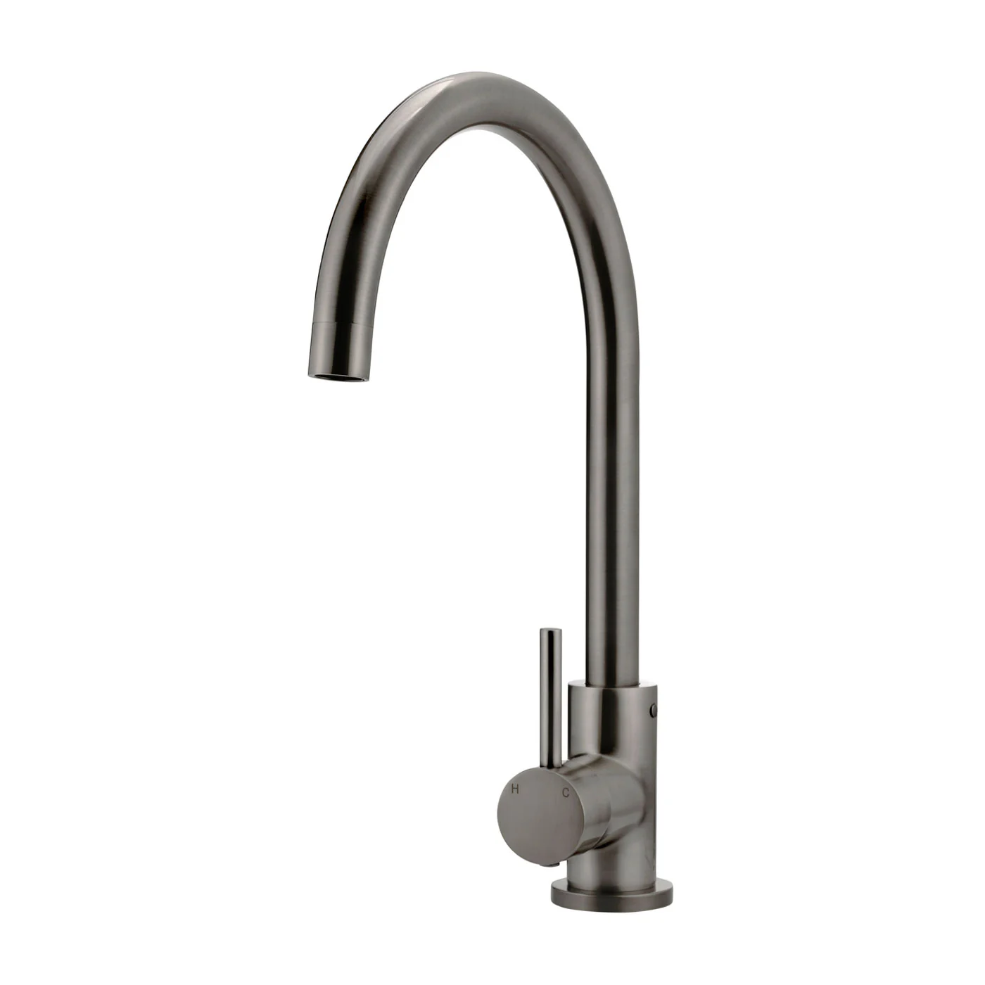 Meir Pin Handle Gooseneck Sink Mixer - Image 5