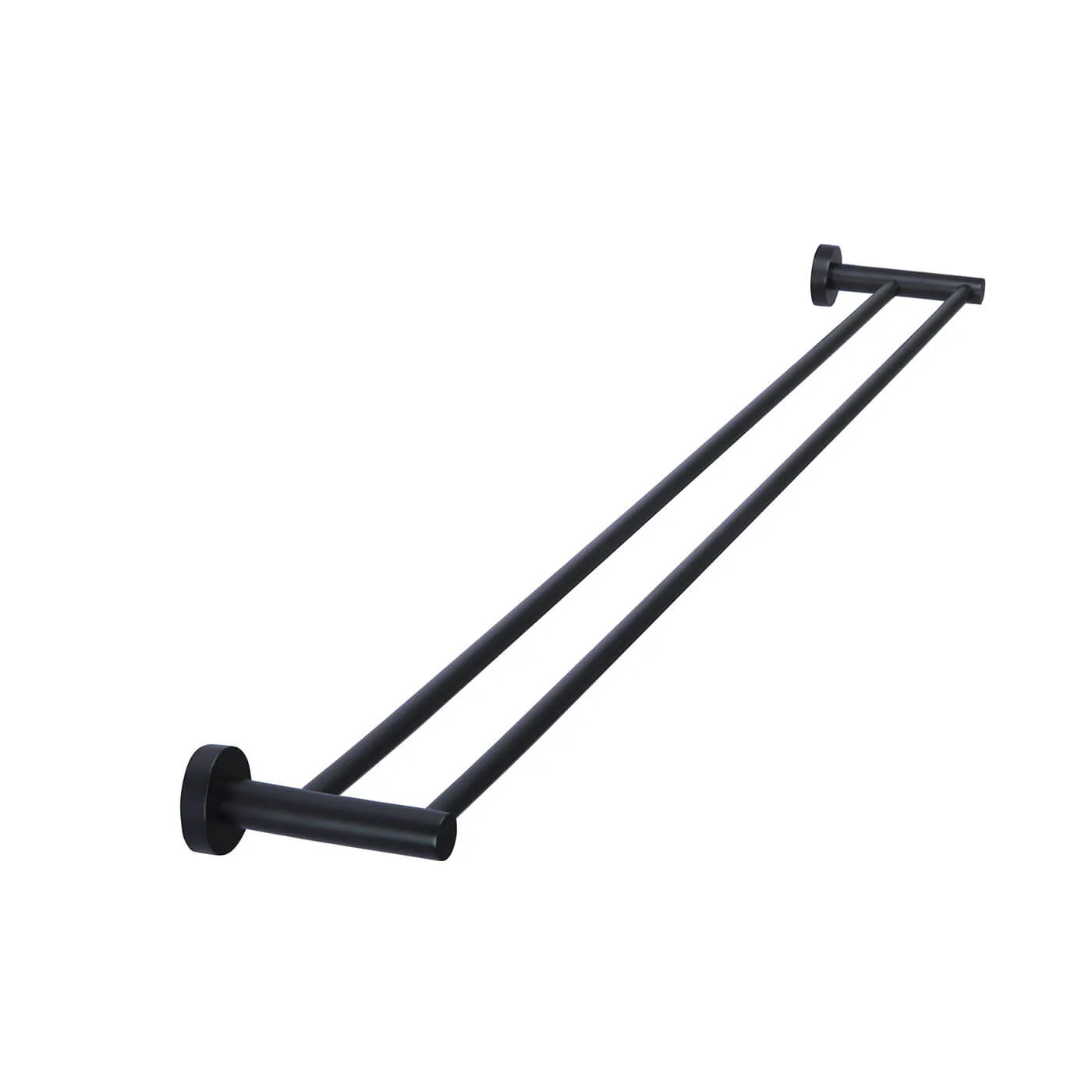 Meir Round Double Towel Rail 600-900mm - Image 3