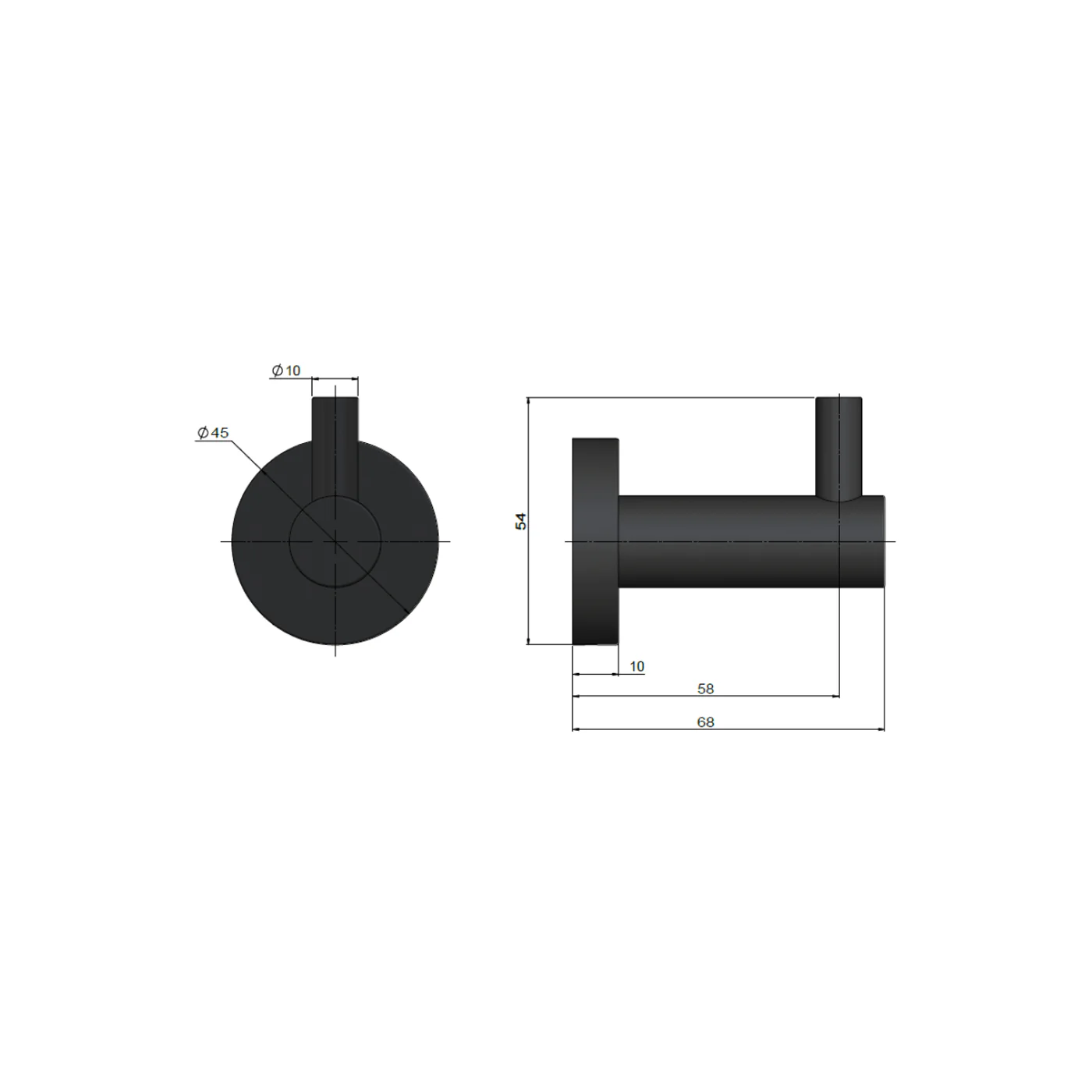 Meir Round Robe Hook - Image 8