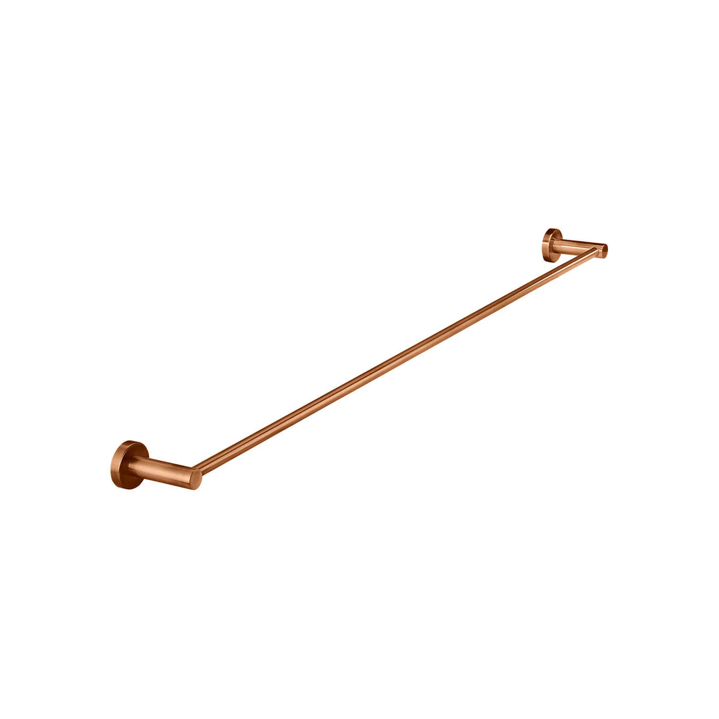 Meir Round Single Towel Rail 600/900mm