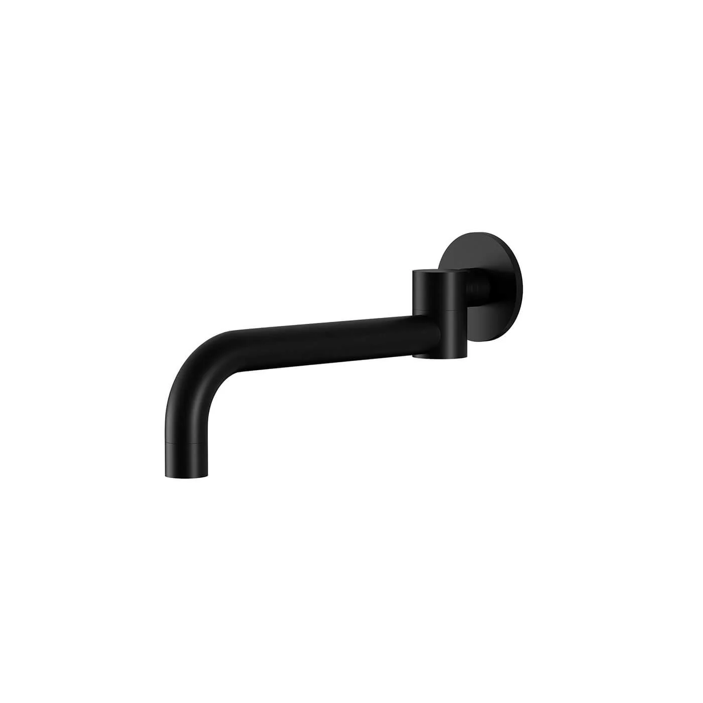 Meir Swivel Curved Wall Spout 250mm - Image 3