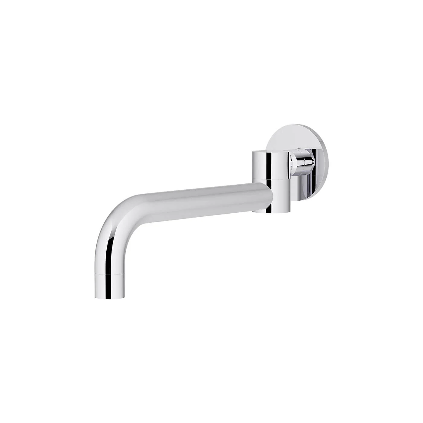 Meir Swivel Curved Wall Spout 250mm - Image 5