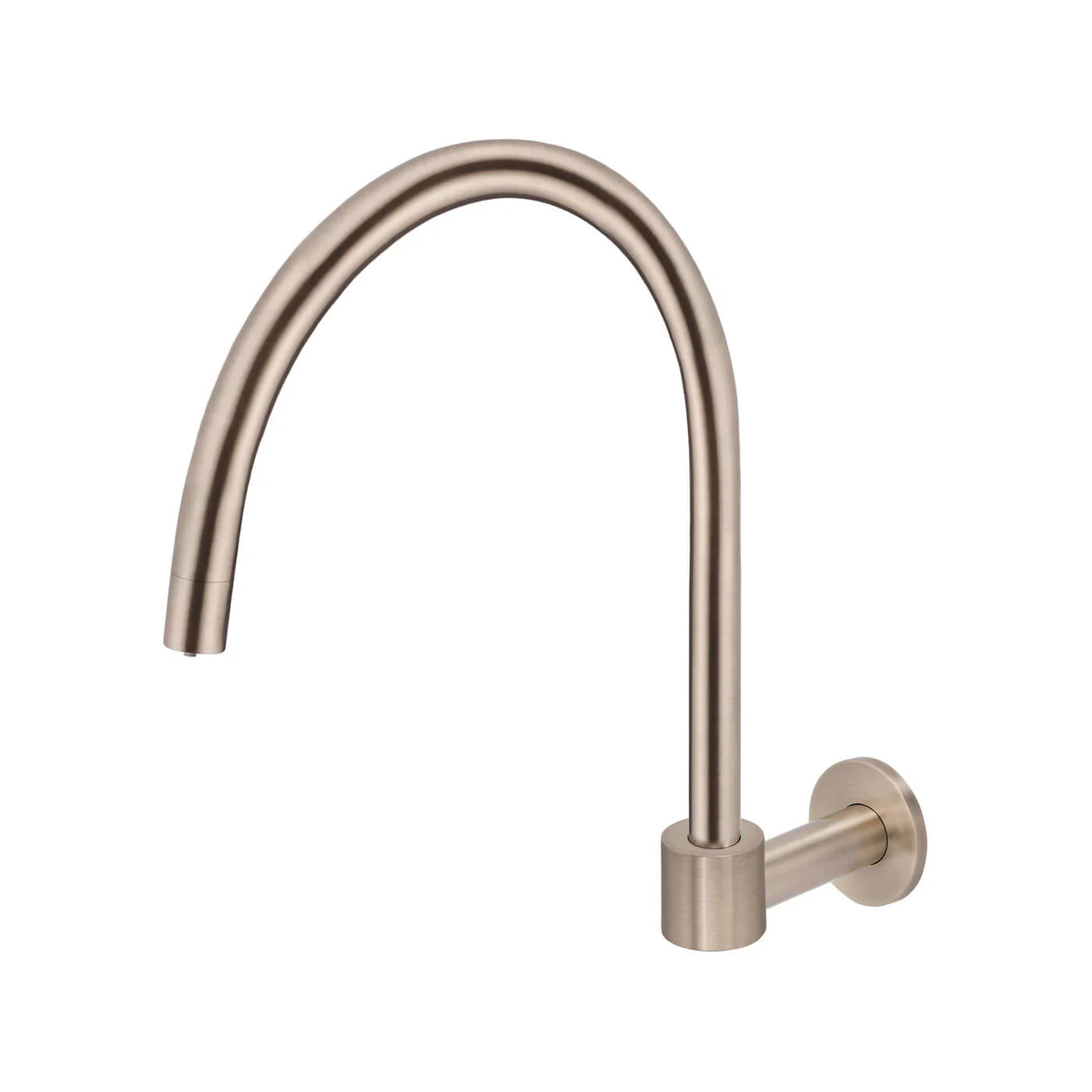 Meir Swivel Gooseneck Wall Spout 250mm - Image 3