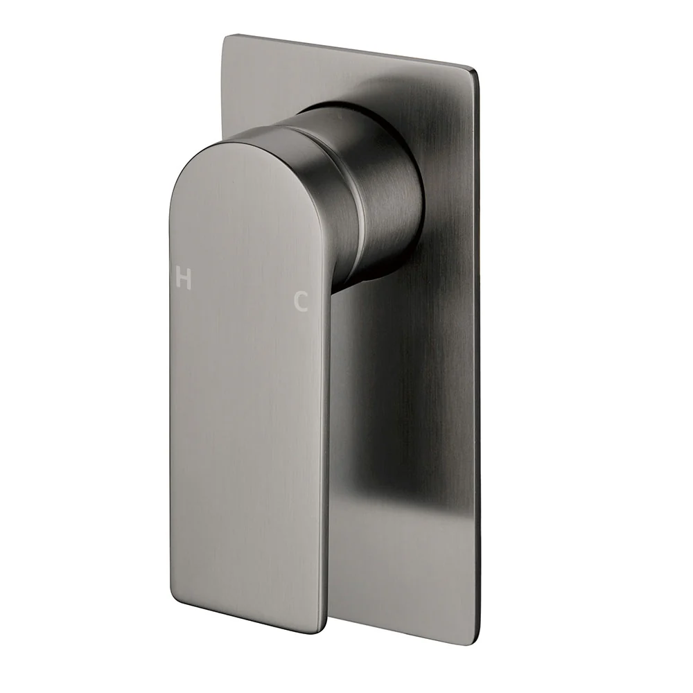 Milan Flat Edge Shower Wall Mixer - Image 5
