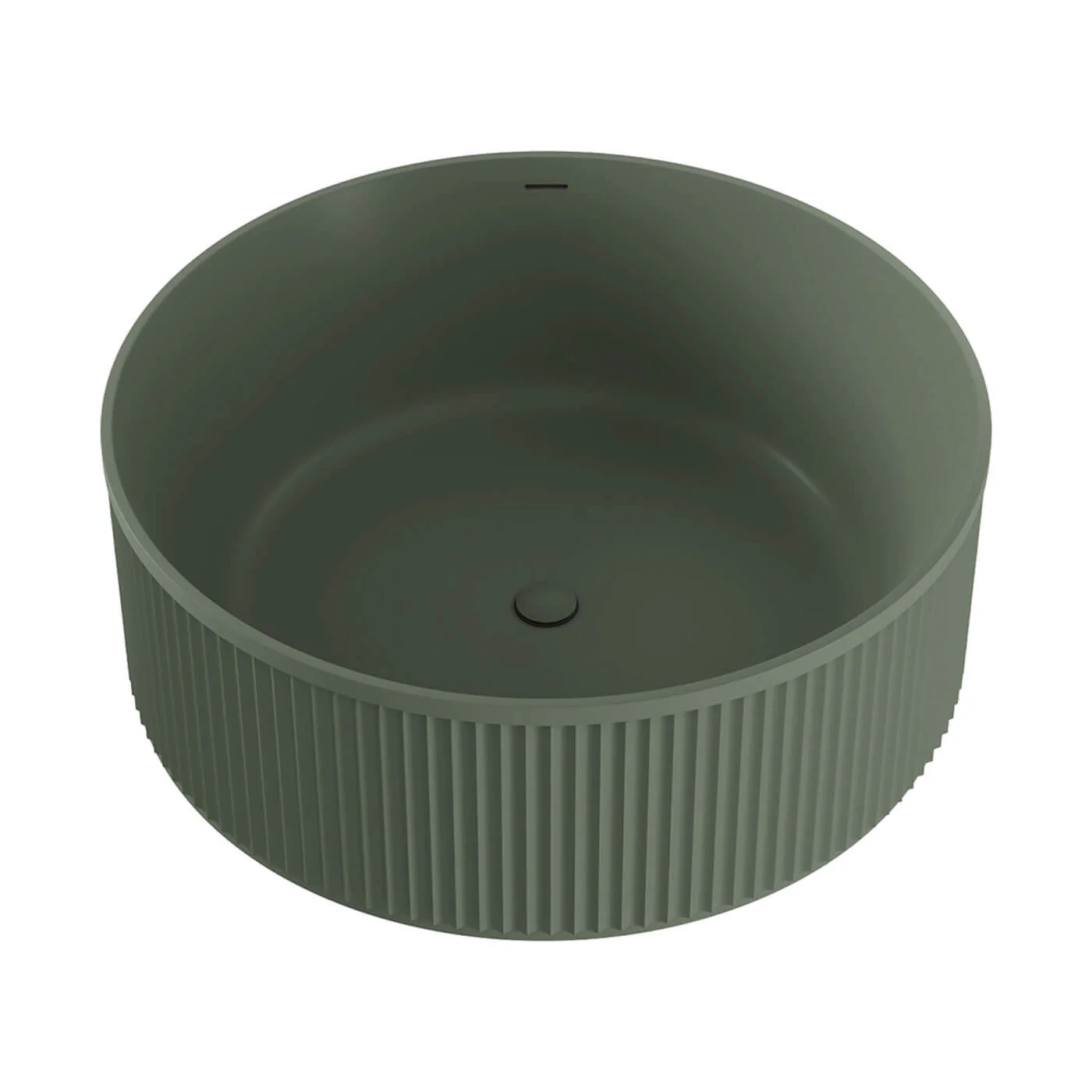 Minka Round Solid Surface Bathtub 1500mm - Image 2