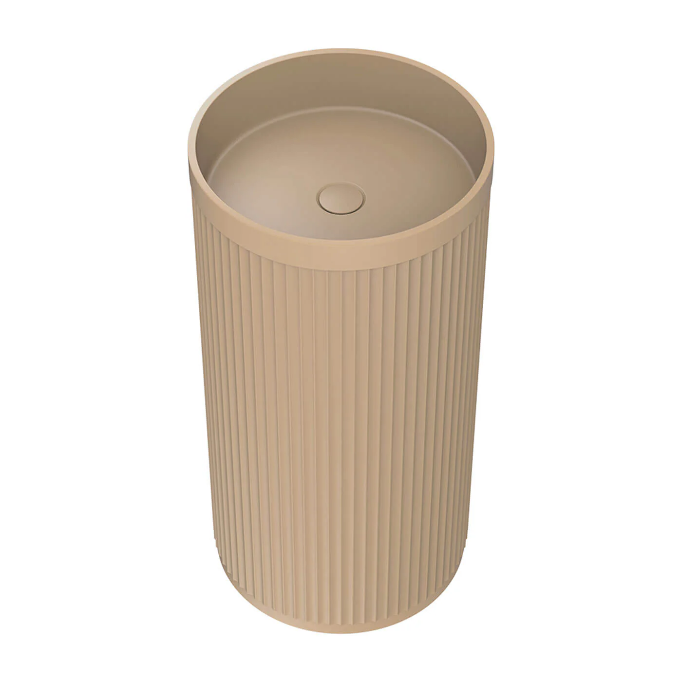 Minka Solid Surface Pedestal Basin - Image 2