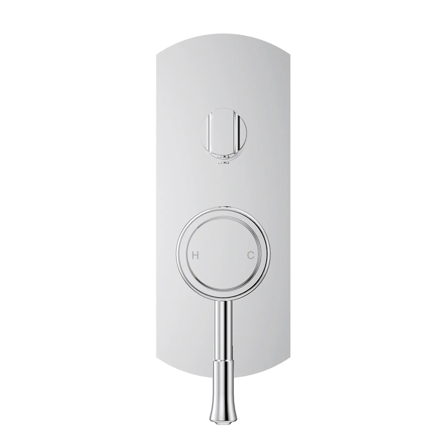 Montpellier Brass Wall Diverter Mixer - Image 6