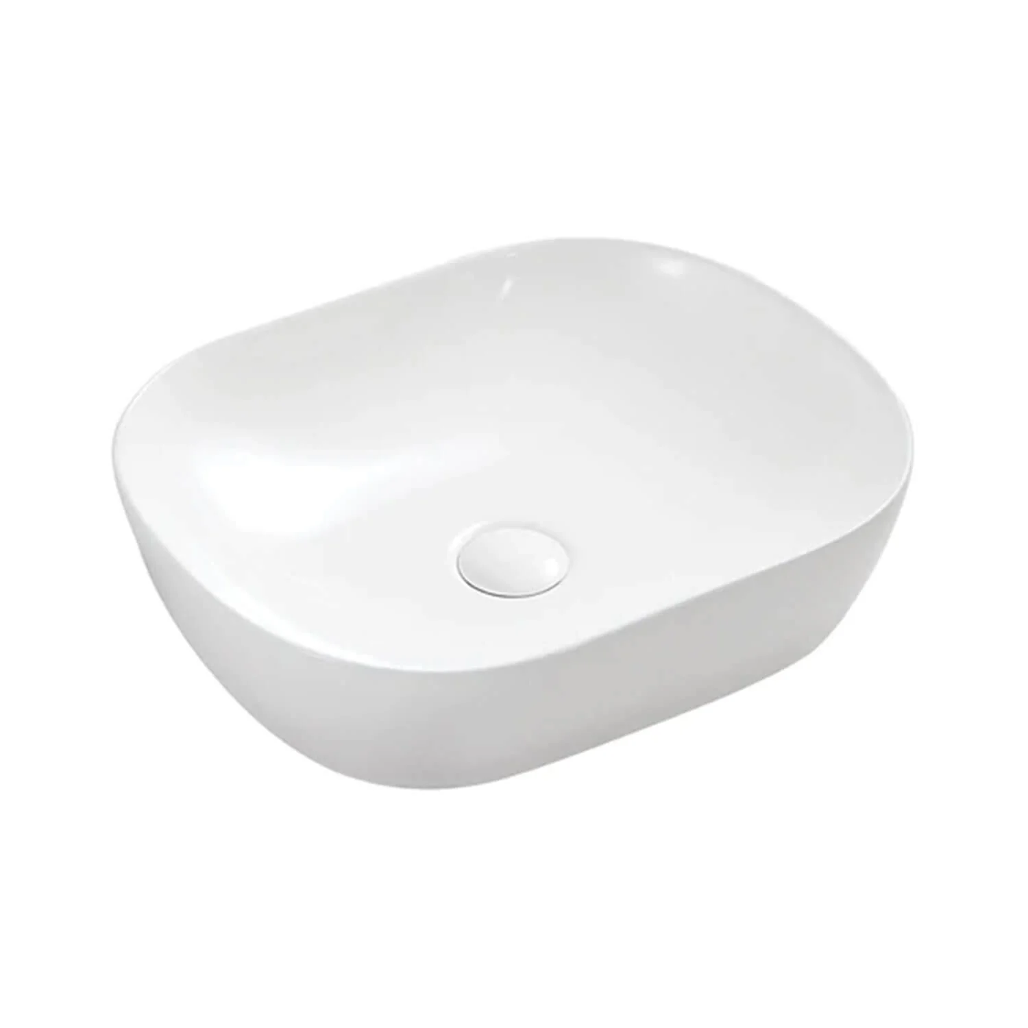 Montreal Above Counter Curved Rectangular Basin 505x405mm