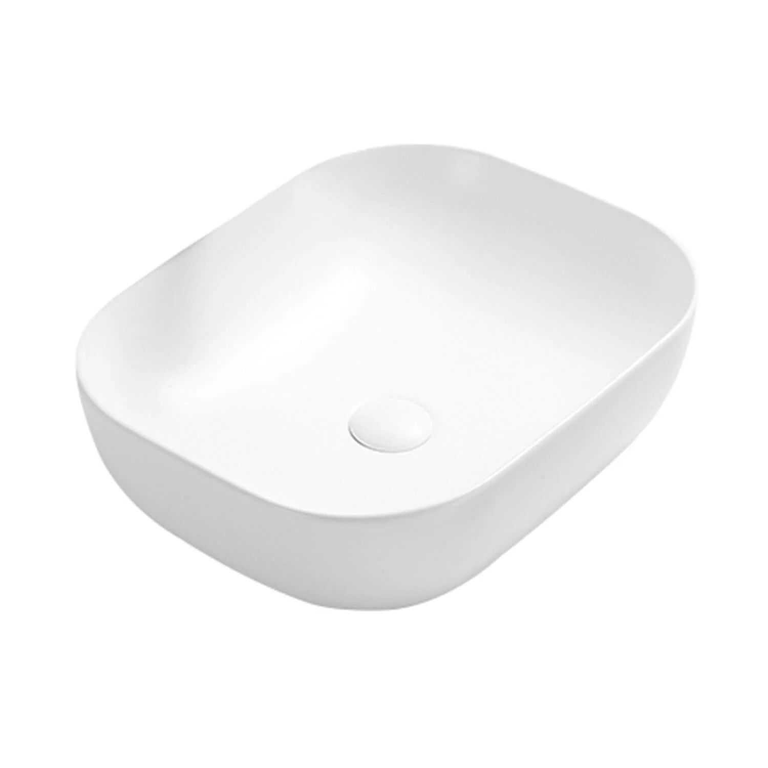 Montreal Above Counter Curved Rectangular Basin 505x405mm - Image 2