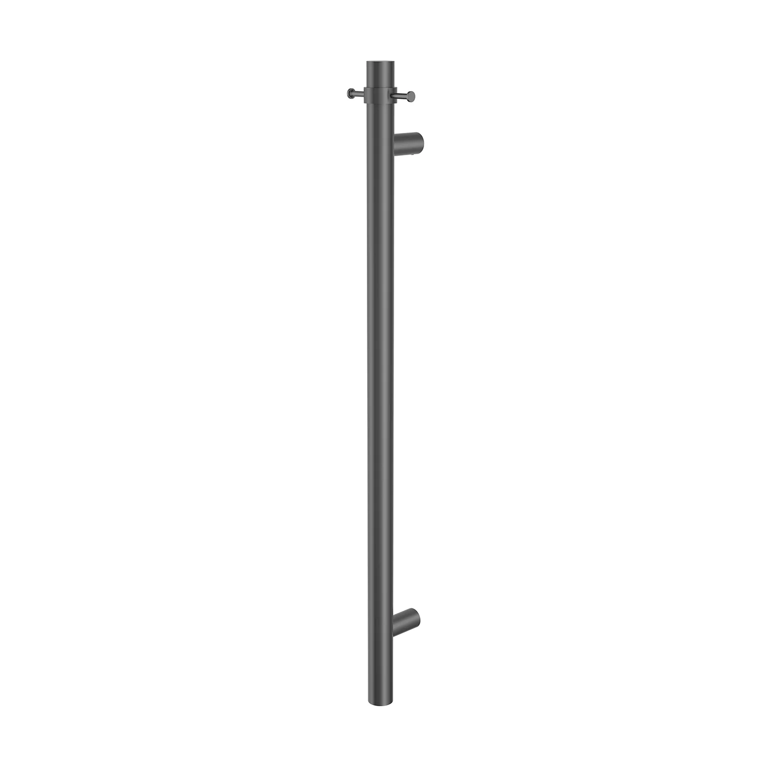 Morgan Single Vertical Heated Towel Rail 1000mm - Image 4