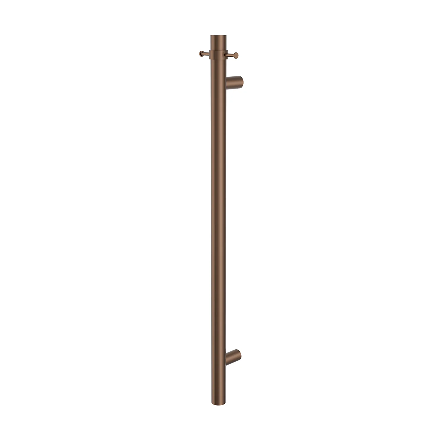 Morgan Single Vertical Heated Towel Rail 1000mm - Image 6