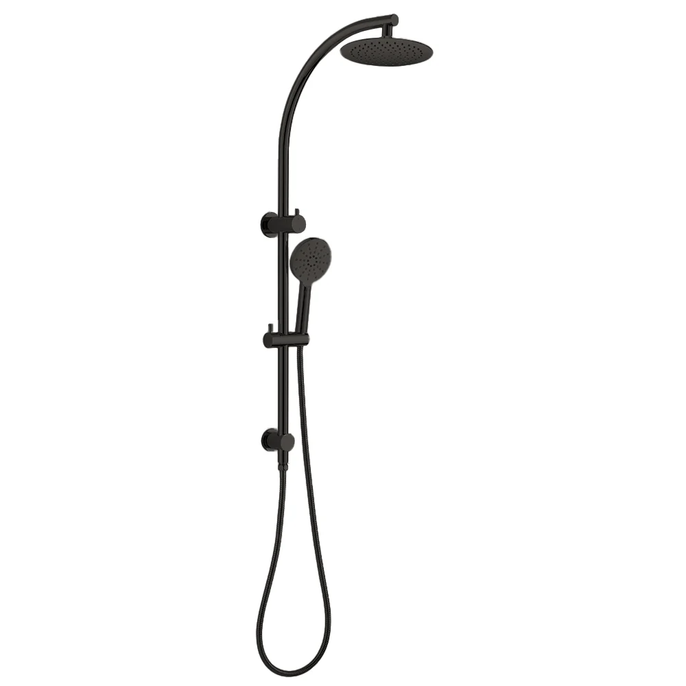 Morgan Curved Twin Shower Rail Set - Image 5