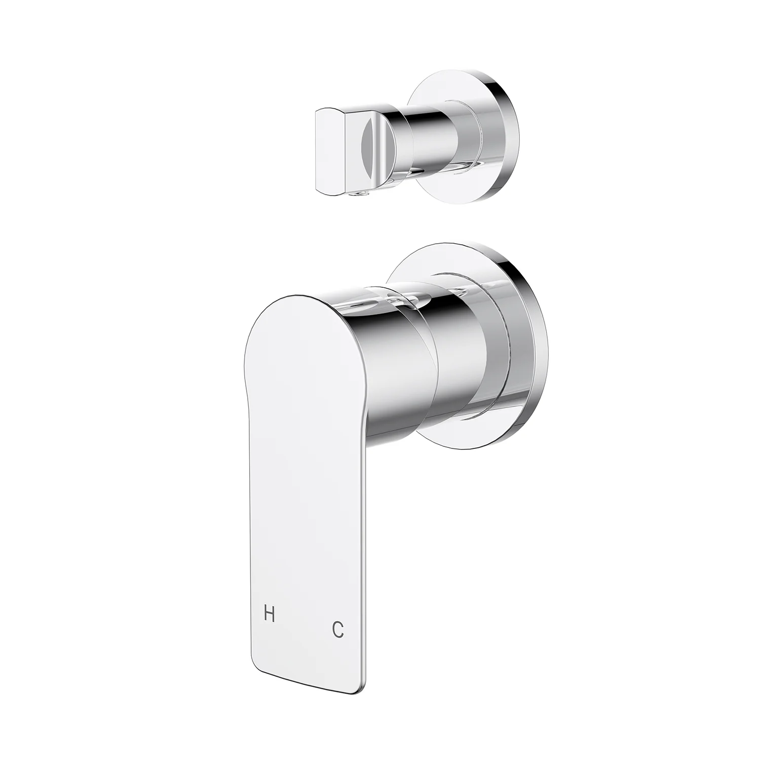 Nova Paddle Diverter Wall Mixer - Image 7